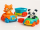 Playskool - Roll & Go Critters – 2 Fahrzeuge + 2 Tier-Figuren für Kleinkinder ab 12 Monaten