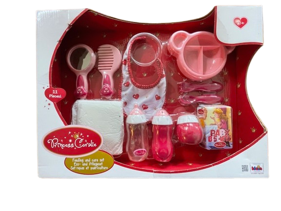 Prinzess Corlie Puppen-Accessoire-Set – Pflege & Styling mit Zubehör