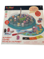 Magnetisches Angelspiel mit 26 Fischen & Buchstaben...