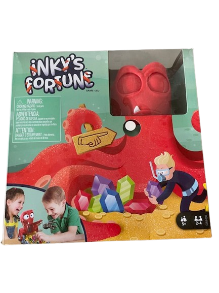 Inky’s Fortune – spannendes Balance- & Schatzspiel mit 16 Edelsteinen ab 5 - 2 bis 4 Spieler