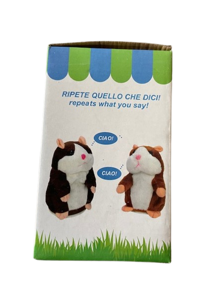 Sprechender Hamster – wiederholt, was du sagst, interaktives Plüschtier