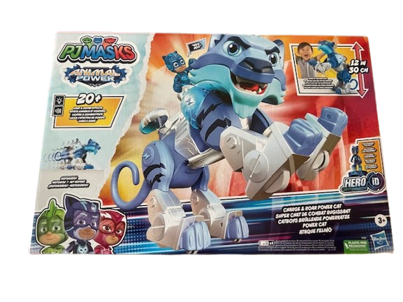 Hasbro - PJ Masks Animal Power – Charge & Roar Power Cat mit Catboy Figur von Hasbro (ab 3 Jahren)