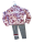 REEBOK Training- / Hausanzug für Mädchen Punch Berry