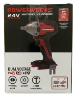 Akku-Schlagschrauber PD24ID3 von Powerworks