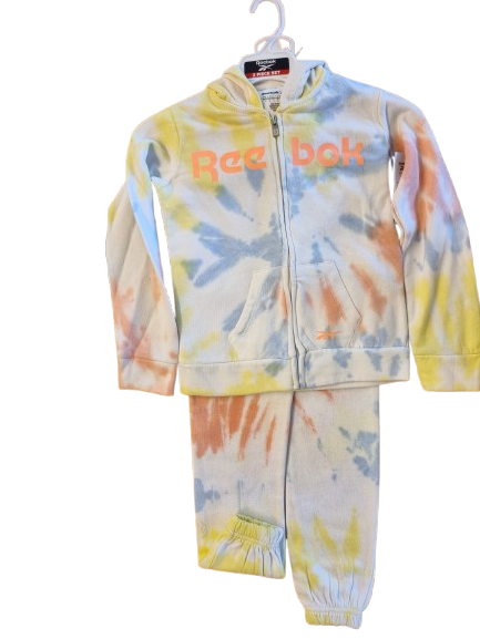 REEBOK Training- / Hausanzug für Mädchen Color Neon Melon