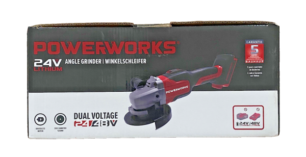 Winkelschleifer / Trennschleifer Akku 24V POWERWORKS NEU + OVP