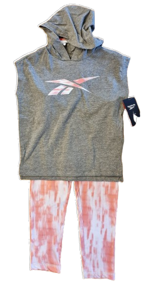 REEBOK Training- Hausanzug Med grey Heather