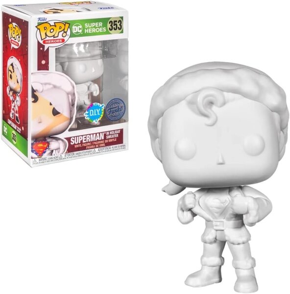 POP! DC Superman Holiday DIY exclusive