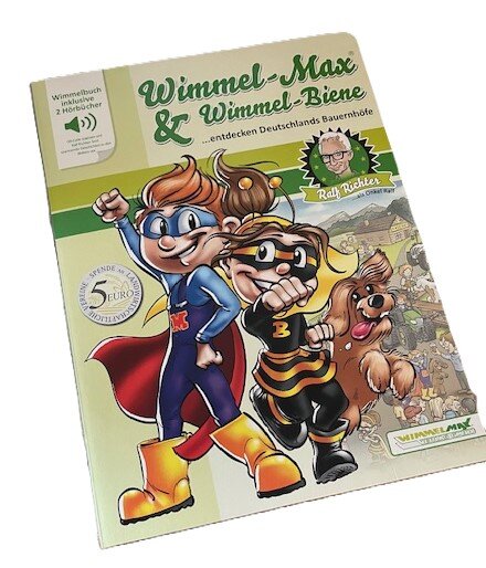 Abenteuer Bauernhof für Kinder: „Wimmel-Max & Wimmel-Biene – entdecken Deutschlands Bauernhöfe