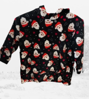 Kuschelweicher Kinder-Weihnachtshoodie – Festlicher...