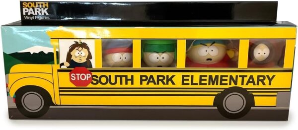 South Park Figure Collection 2.5inch 5pcs in School Bus 14,5x35cm