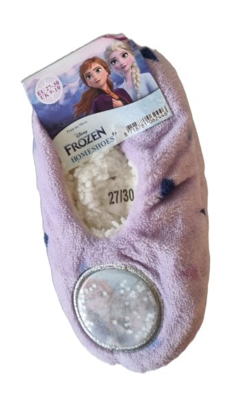 Disney Frozen Hausschuhe kuschelig für Kinder (Größe 27–30) mit Noppen