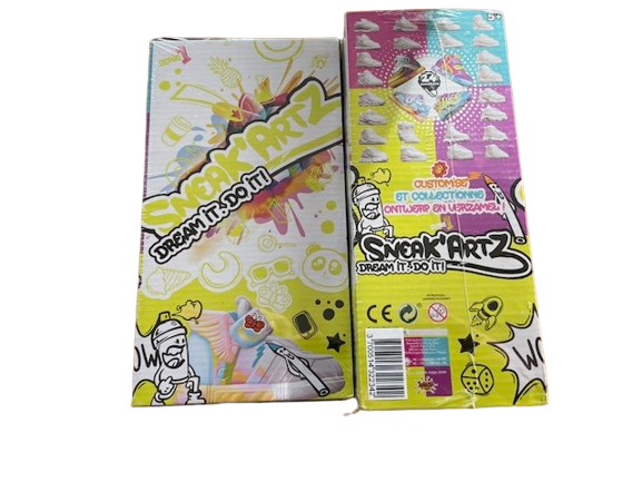 Kreativset zum Gestalten und Sammeln von Mini-Sneakern Sneak’Artz – Dream It, Do It!