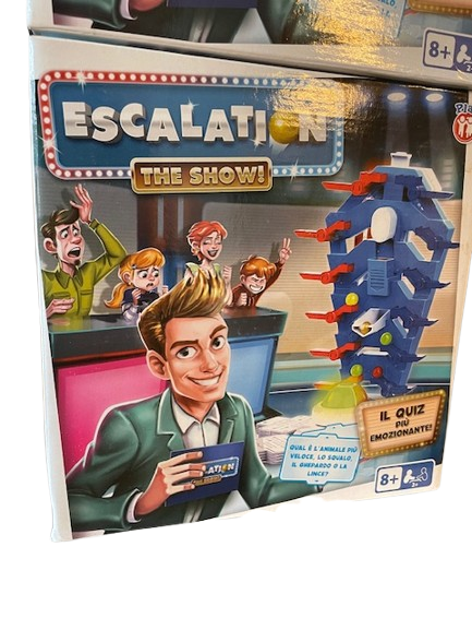 Das spannende Quiz-Spiel mit Turm-Bau & Fragen! Escalation – The Show (italienische Ausgabe)